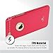 GOOSPERY Pearl Jelly for Apple iPhone 6S Case (2015) iPhone 6 Case (2014) Slim Thin Rubber Case (Hot Pink)