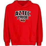 NCAA San Diego State Aztecs Youth State Pride Pullover Hoodie - Red