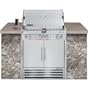 Weber Summit S-460 Built-In Natural Gas Grill with Rotisserie and Smoker