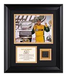 Tony Stewart - 2008 Talladega - Framed 6x8 Photograph with Tire