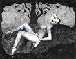 Rabenmadchen Art Print Giclee' by Sara Horwath