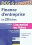 Finance d'entreprise - DCG 6-2e �dition: en 20 fiches