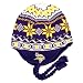 MINNESOTA VIKINGS Braided Knit Flap Beanie Hat Cap By Reebok