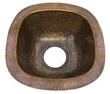 Barclay 6512AC Hammered Antique Sink i