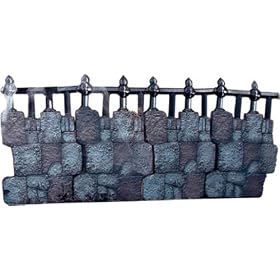Rubies Costume Halloween Decoration Cemetery Club, Iron Fence Kit