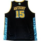 Carmelo Anthony Denver Nuggets Autographed Adidas Authentic Blue Jersey