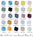 Lot 500 Bicone 4mm Swarovski 5301 / 5328 Crystal Beads 25colors (#2). Wholesale price!