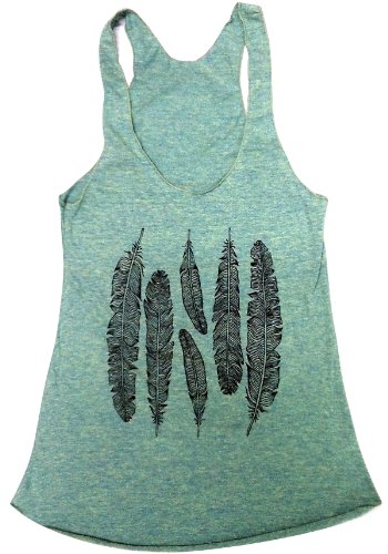 Friendly Oak Women's Feather Tank Top
