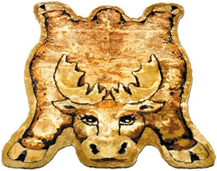 Kids Moose Playmat Rug (3x5 (39" x 55"))