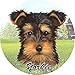 E&S Pets Puppy Cut Yorkie Coaster, 3