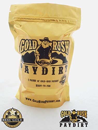 GOLD RUSH PAYDIRT from Vermont, ONE (1+) POUND, Screened, Ready-To-Pan, REAL GOLD GUARANTEE