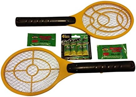 Bug Zappers Repellent Racket 2 Pack Wasp Fly Bee Mosquito Swatter Pest Control