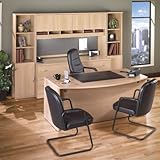 Series C / Corsa in Light Oak Package 2 - Bush Office Furniture