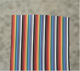 Belden 9R28050 50 Conductor 28 AWG Rainbow Flat Cable Sold per Foot