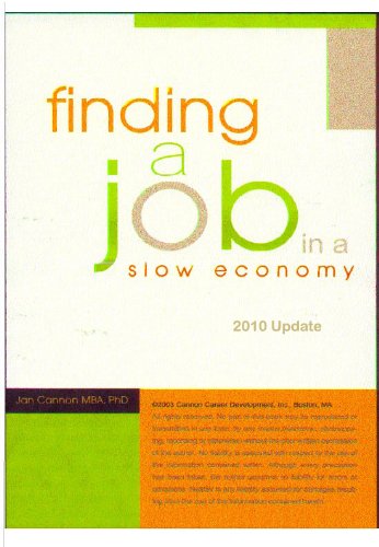 Finding a Job in a Slow Economy