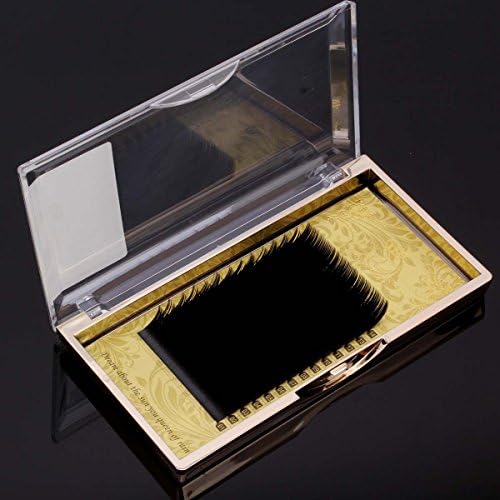 RAIN QUEEN Natural Eyelash Extension Mink C Curl Lashes 0.10*12mm 1 Size 1 Tray