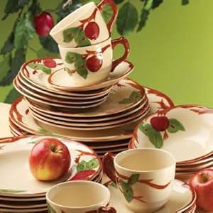 Amazon.com | Franciscan 527001xxx Apple Dinnerware Collection-Apple ...