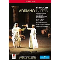 Pergolesi: Adriano In Siria (Opus Arte: OA1065D) [DVD] [2012] [NTSC]