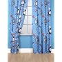 CharacterWorld Thomas Circles Curtains Including Tie Backs, 72 Inch
