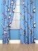 Kitchen & Housewares : CharacterWorld Thomas Circles Curtains Including Tie Backs, 72 Inch