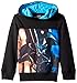 Star Wars Boys' Pullover or Zip Hoodie Sweatshirt, Sublimated Black, Small/5