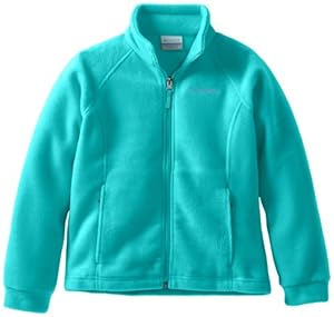 Columbia Girls 7-16 Benton Springs Fleece Outerwear Jacket, Geyser, Medium