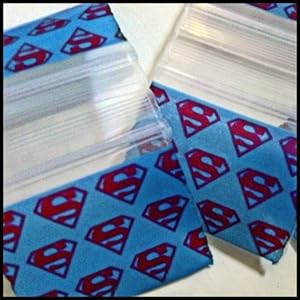 superman resealable ziplock apple bags brand baggies mil plastic