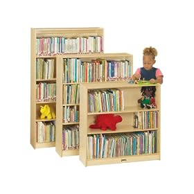 Jonti-Craft 0961JC 48 Bookcase, Natural Birch