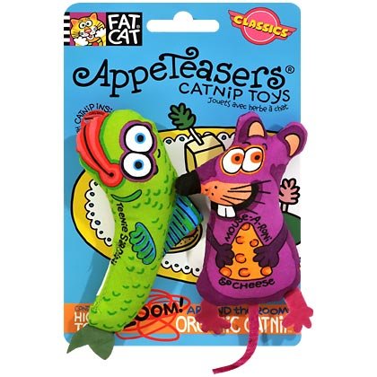 AppeTeasers Plush Catnip Cat ToyB0041L027A : image