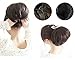 OneDor® Synthetic Big Hair Bun Ponytail Extension Chignon Hair Piece Wig (1B-Off Black)