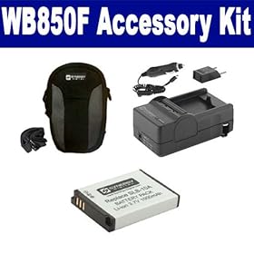 2013 Camera Shops Online : Samsung WB850F Digital Camera Accessory Kit includes: SDC-22 Case, SDSLB10A Battery, SDM-1501 Charger Compare Prices