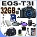 Canon EOS Rebel T3i 18 MP CMOS Digital SLR Camera and DIGIC 4 Imaging with EF-S 18-135mm IS f/3.5-5.6 Standard Zoom Lens W/ 32GB Accessory Saver Kit