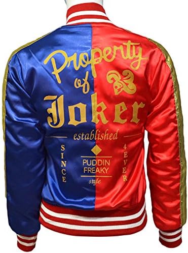 Harley Quinn Property Of Joker Suicide Squad Jacket (Small)