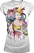 DC Comics Wonder Woman White Juniors' T-shirt