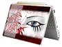 Bundle Monster MINI NETBOOK Laptop Notebook Skin Sticker Cover Art Decal - 7" 8" 9" 10" - Fit HP Dell Asus Acer Eee Compaq MSI - Red Eye