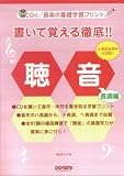 CD付 音楽の基礎学習プリント 書いて覚える徹底!!聴音<長調編> 池田奈々子編 (音楽の基礎学習プリント) の評価・レビュー