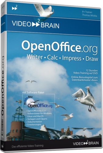 Childrens Toyshop  Software : OpenOffice.org Video-Training (PC+MAC-DVD)