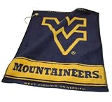 West Virginia Mountaineers Team Logo Zippered Golf Club Head Covers - Golf