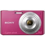 Sony Dscw610 Digital Still Camera - Pink (14.1mp, 4x Optical Zoom) 2.7 Inch Lcd