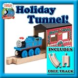 Thomas & Friends Wooden Railway - Holiday Tunnel with Exclusive Christmas Thomas
