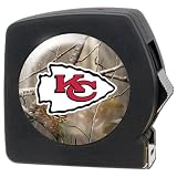 Great American Kansas City Chiefs Realtree&Acirc;&reg; Camo 25 Ft. Tape Measure