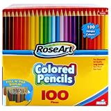 RoseArt Colored Pencils, 100-Count (1055WA-4) ~ Rose Art
