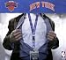 Knicks NBA Lanyard Key Chain & Ticket Holder - Blue