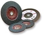 3M(TM) Abrasive Flap Disc 563D, 4 1 / 2 in x 7 / 8 in P120 Y weight [PRICE is per DISC]