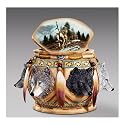 The Spirit Of The Wolf Sacred Keepsake Box by The Bradford Exchange