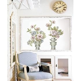 ANTIQUE VASE ADHESIVE WALL DECOR MURAL STICKER PS-58070