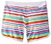 Roxy Big Girls' Surf's Up Striped 5 Inch Board Short