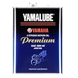 YAMAHA [ ヤマハ ] YAMALUBE [ ヤマルーブプレミアム ] 10W-40 [ MA ] 部分合成油 [ 4L ]  [HTRC3]