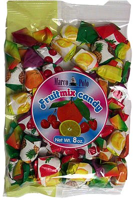 Fruit Mix Candy fruit filled (MP) 7oz by parthenonfoods.com