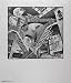 Relativity by M.C. Escher. Art Print Poster 21.75 inches width by 25.5 inches height. Highest Quality Art Poster Print